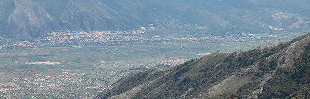 Monte Motola dal santuario di Monte Vivo - domenica 8 ottobre 2017