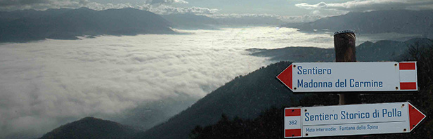 Da Monte Carmelo a costa Palomba di Polla - Alburni orient. - domenica 19 gennaio