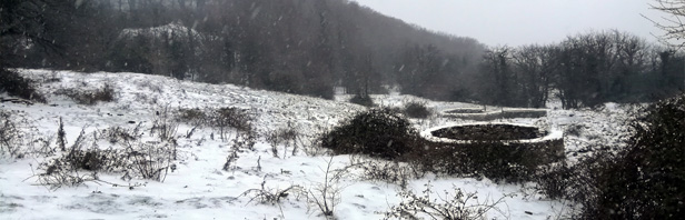 L’anello di Costa Palomba innevato – monti alburni – 17 gennaio 2021